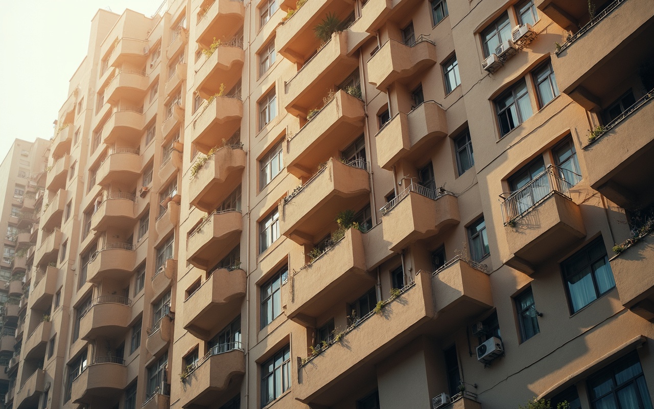香港住宅大廈外觀